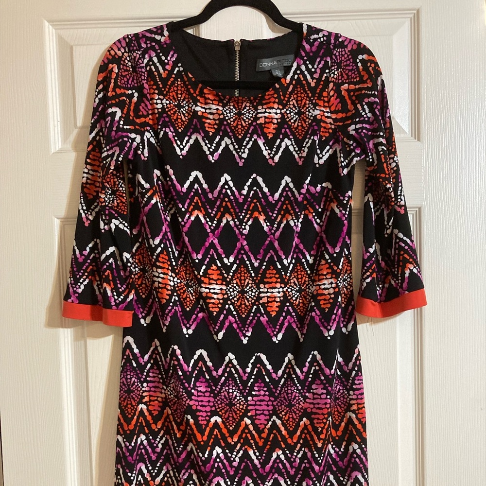 Colorful shift dress